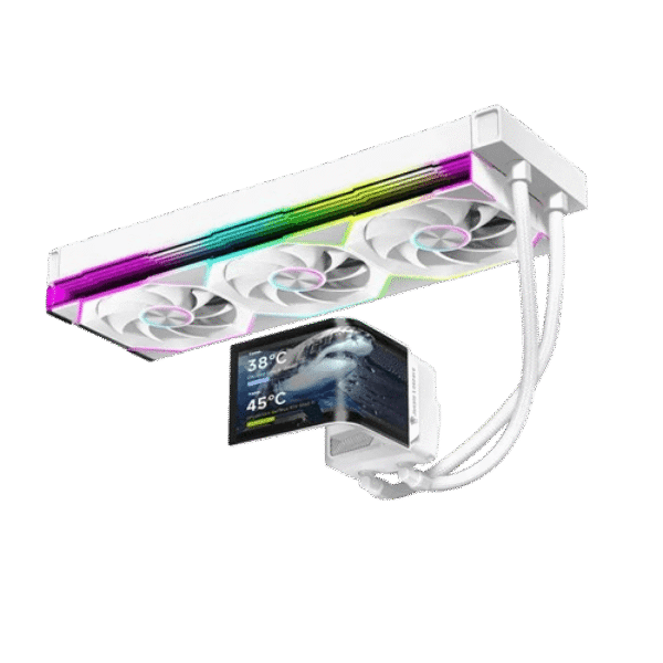 JUNGLE LEOPARD CHILL ARC CA360 LIQUID COOLER – WHITE