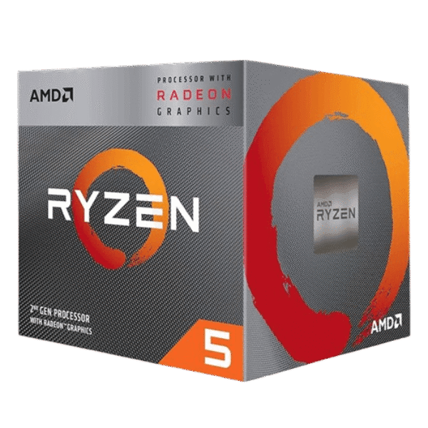 AMD RYZEN 5 3400G PROCESSOR( CORES 4 / THREADS 8 )