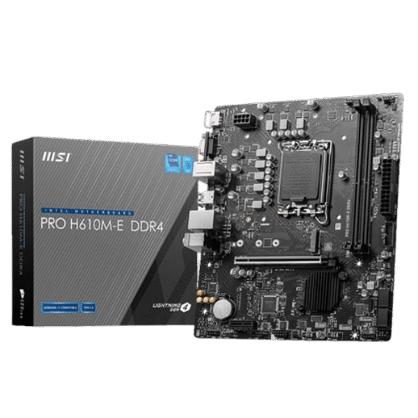 MSI Pro H610M-E DDR4 Motherboard