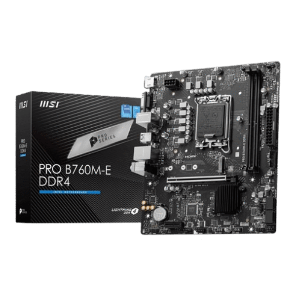MSI Pro B760M-E DDR4 Motherboard