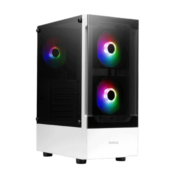 GAMDIAS TALOS E3 ARGB WHITE gaming case