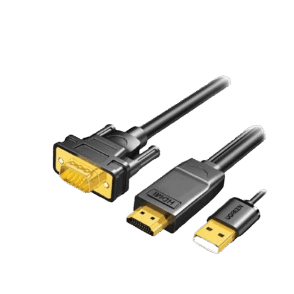 UGREEN 1.5 Meter HDMI to VGA Converter Cable – MM101 – 30449