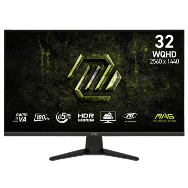 MSI MAG 325QF E18V 31.5'' INCH WQHD (2560 X 1440) 180HZ 0.5MS ADAPTIVE-SYNC GAMING MONITOR