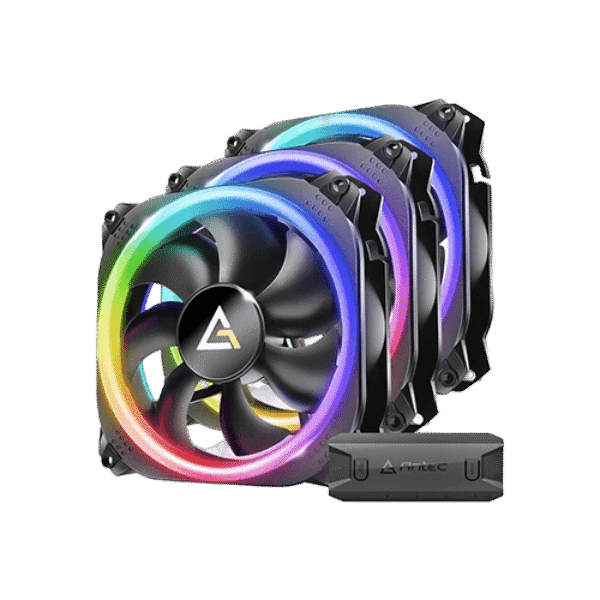 ANTEC FUSION 120 ARGB 3+C 120MM ARGB Cooling Fan Kit With Controller