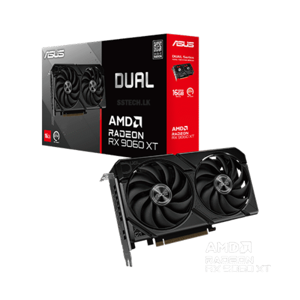 ASUS DUAL RADEON RX 9060 XT 16GB Graphics Card