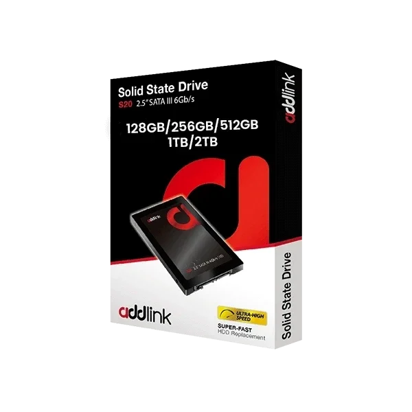 ADDLINK S20 SSD 3D NAND 2.5 INCH 256GB (SYSTEM ONLY)
