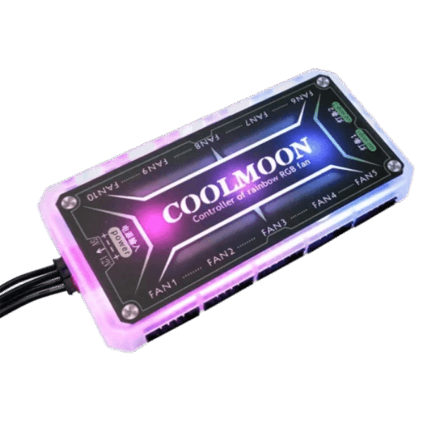 COOLMOON RGB Controller With Remote (6 PIN)