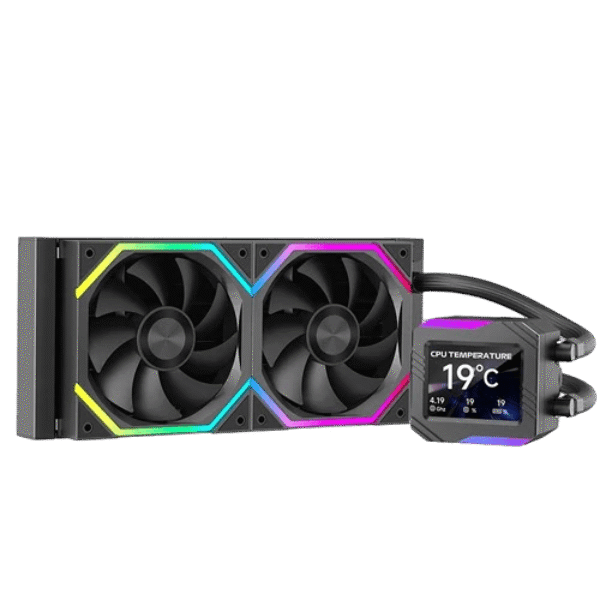JUNGLE LEOPARD ASTROSHEL V2G 240 Liquid Cooler – Black