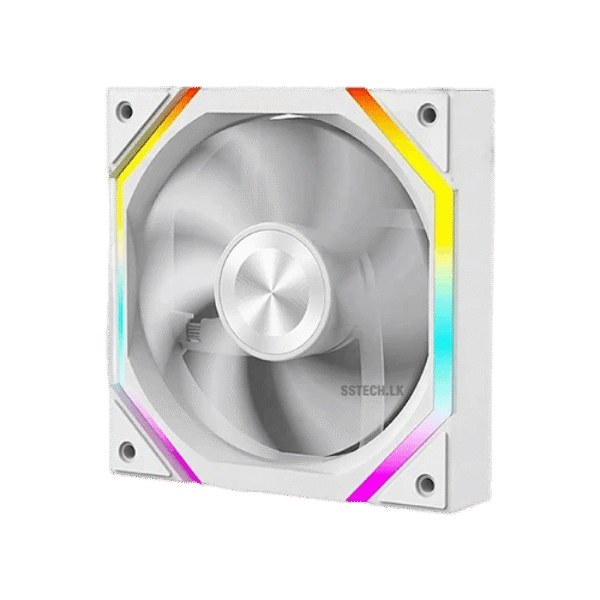 JUNGLE LEOPARD Galaxy 120mm Case Fan White