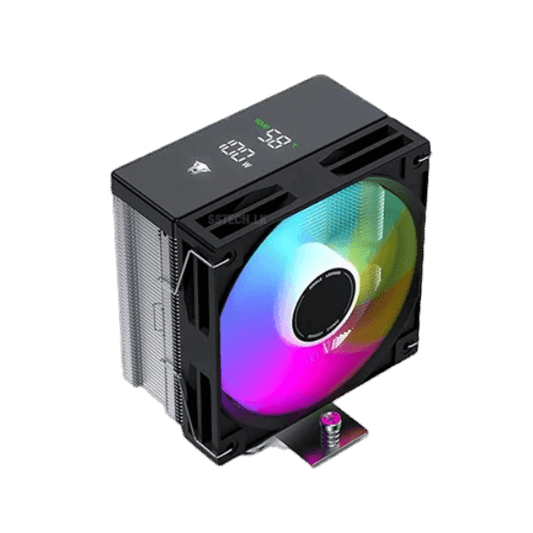 JUNGLE LEOPARD KF401 DGT LED ARGB Air Cpu Cooler BLACK