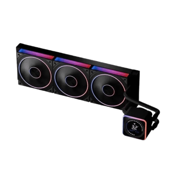 JUNGLE LEOPARD ASTROBEAT DGT 360 LIQUID COOLER – BLACK