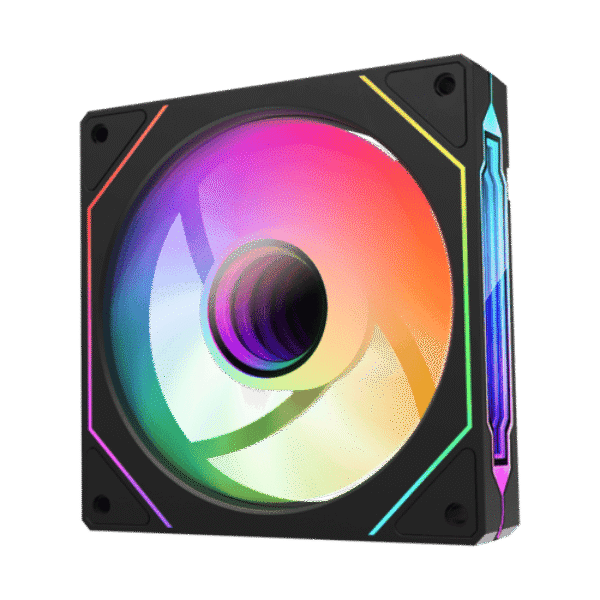 LOVINGCOOL ARGB 120mm Case Fan Black (PWM-ARGB) 6Pro