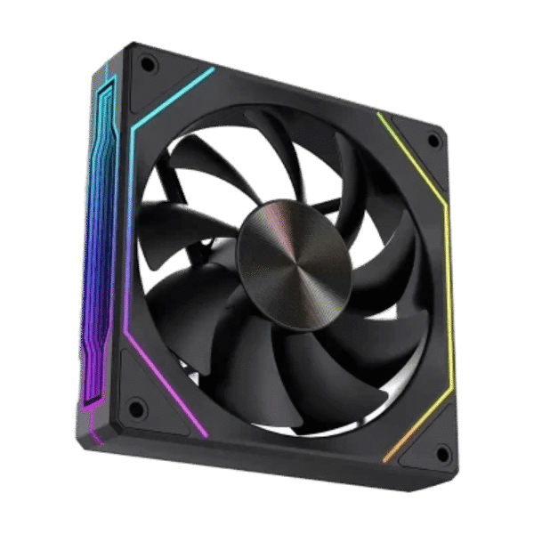 LOVINGCOOL ARGB 120mm Case Fan Black (PWM-ARGB) 7Pro