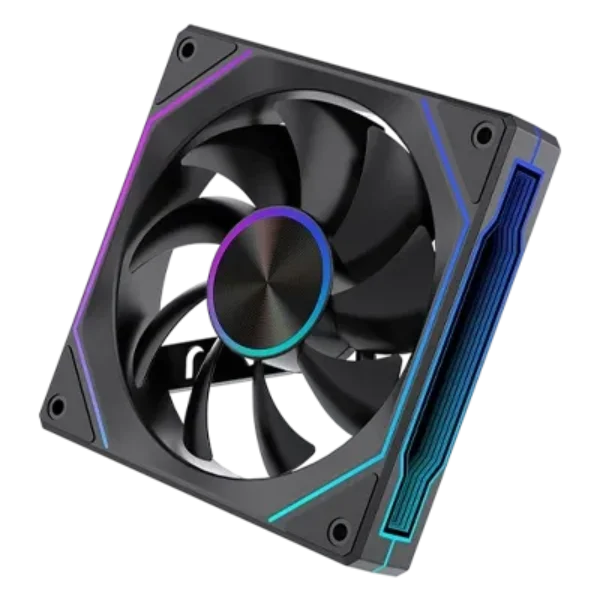 LOVINGCOOL ARGB 120mm Line Case Fan Black (PWM-ARGB) 7Pro