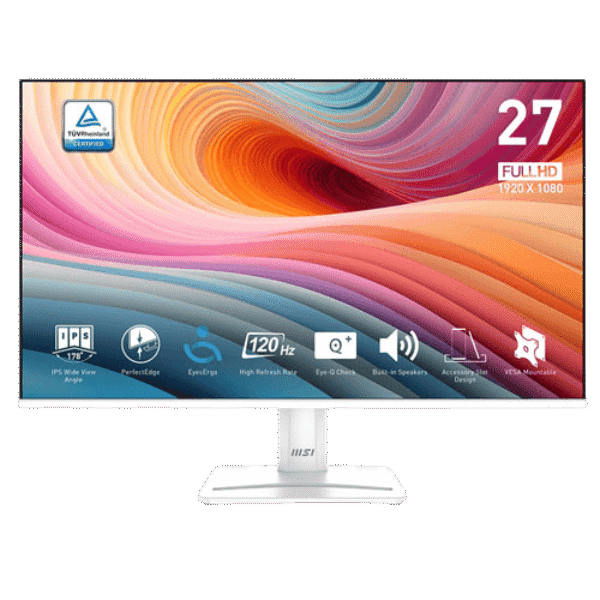 MSI PRO MP275W E2 27"120HZ FHD IPS Frameless monitor