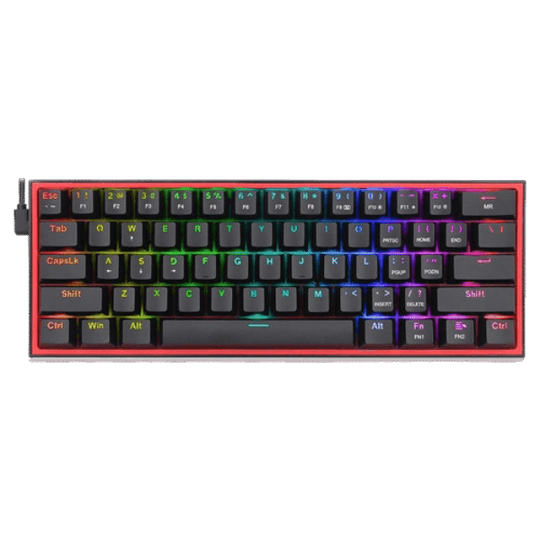 REDRAGON FIZZ K617 60% Wired black & red keyboard