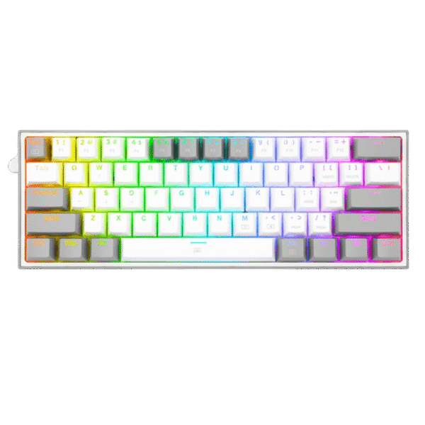 REDRAGON FIZZ K617 60% Wired white & gray keyboard