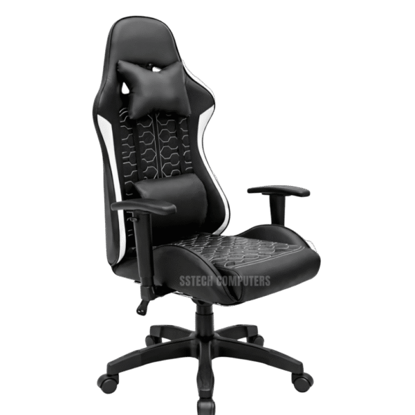 TURBOGEAR TG2730 GAMING CHAIR (Black & white)