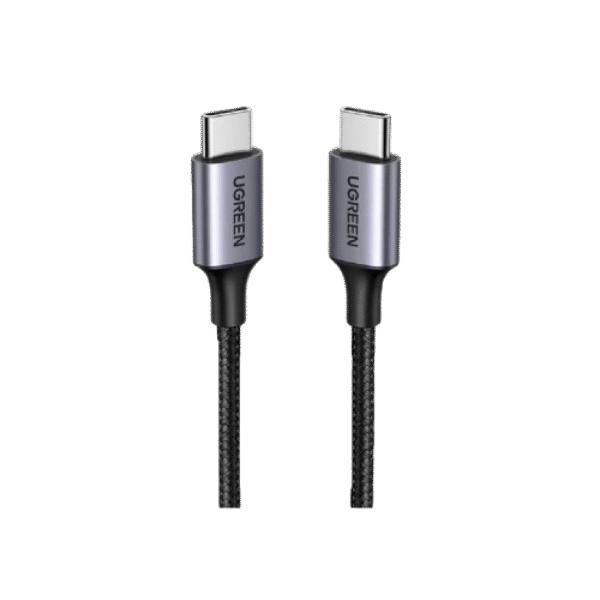 UGREEN 2 Meter 60W Type-C to Type-C Nylon Braided Cable – US261 – 50152