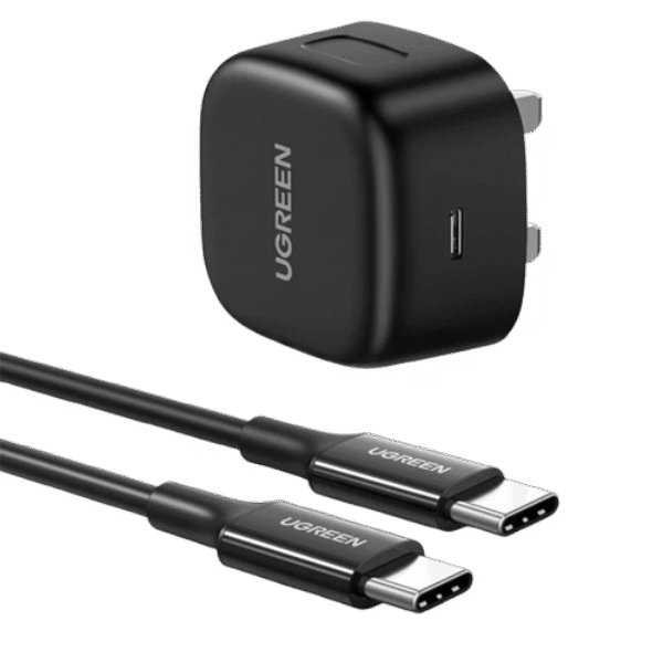 UGREEN 25W PD Fast Charger + USB Type-C Cable UK - 50577