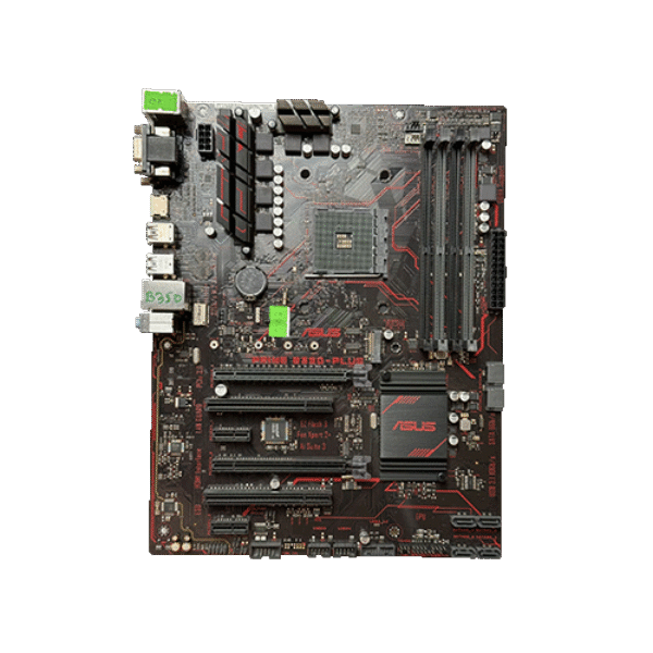 USED ASUS B350 M.2 4RAM SLOT GAMING MOTHERBOARD