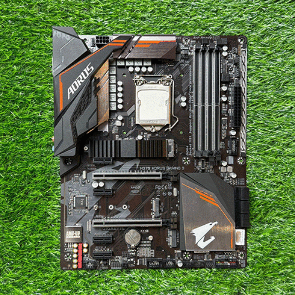 USED GIGABYTE AORUS H370 8/9TH GEN GAMING MOTHERBOARD