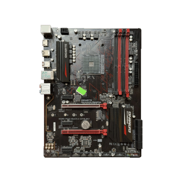 USED GIGABYTE X370 M.2 4RAM SLOT GAMING MOTHERBOARD
