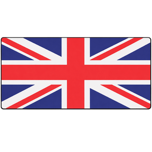 NEW BRITISH FLAG Large Size Mouse Pad