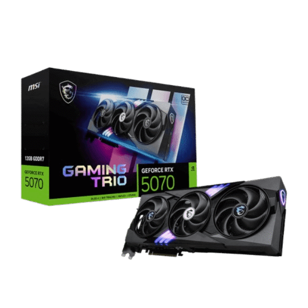 MSI GEFORCE RTX 5070 GAMING TRIO OC 12GB GDDR7X GRAPHICS CARD (SYSTEM ONLY)