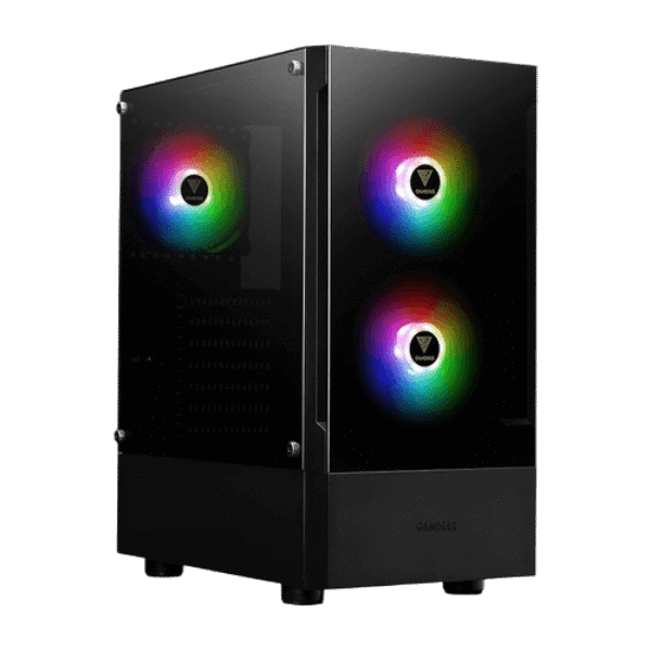GAMDIAS TALOS E3 ARGB BLACK gaming case