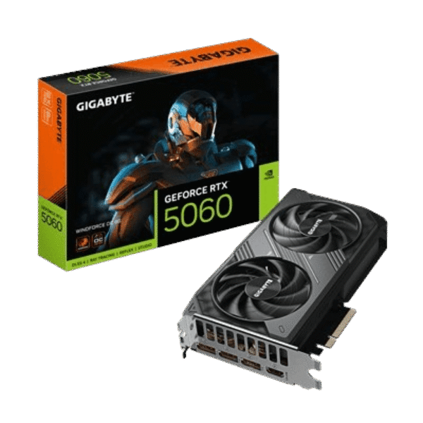 GIGABYTE RTX 5060 WINDFORCE 8GB graphic card