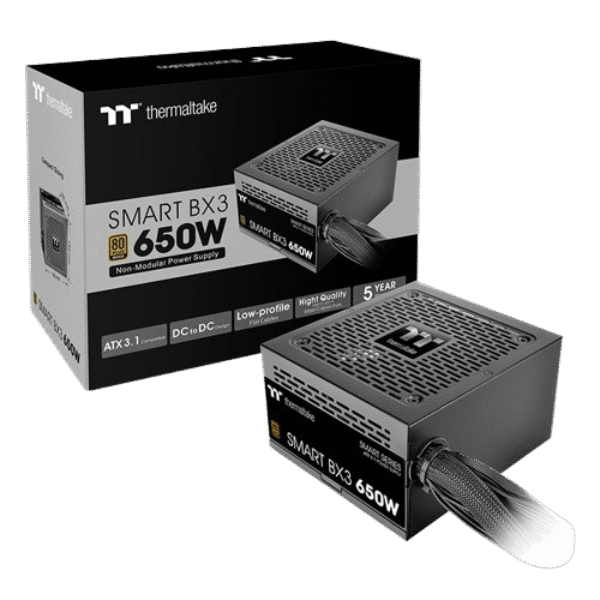 THERMALTAKE Smart BX3 650w 80 Plus Bronze Power Supply