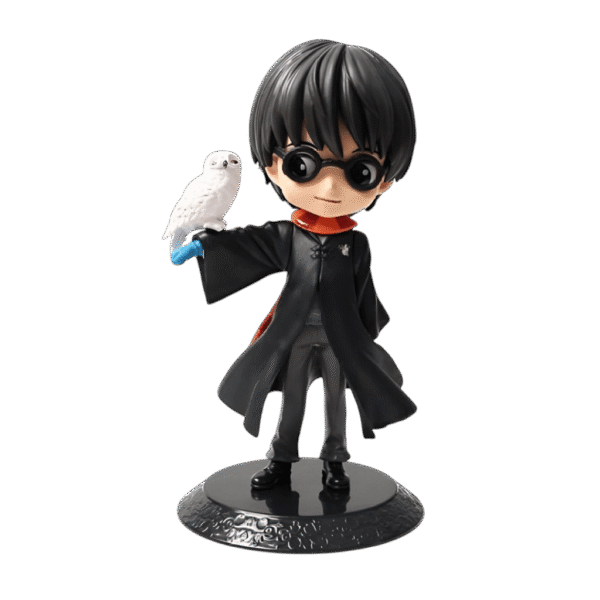 HARRY POTTER Q POSKET STYLE COLLECTIBLE FIGURE WITH OWL